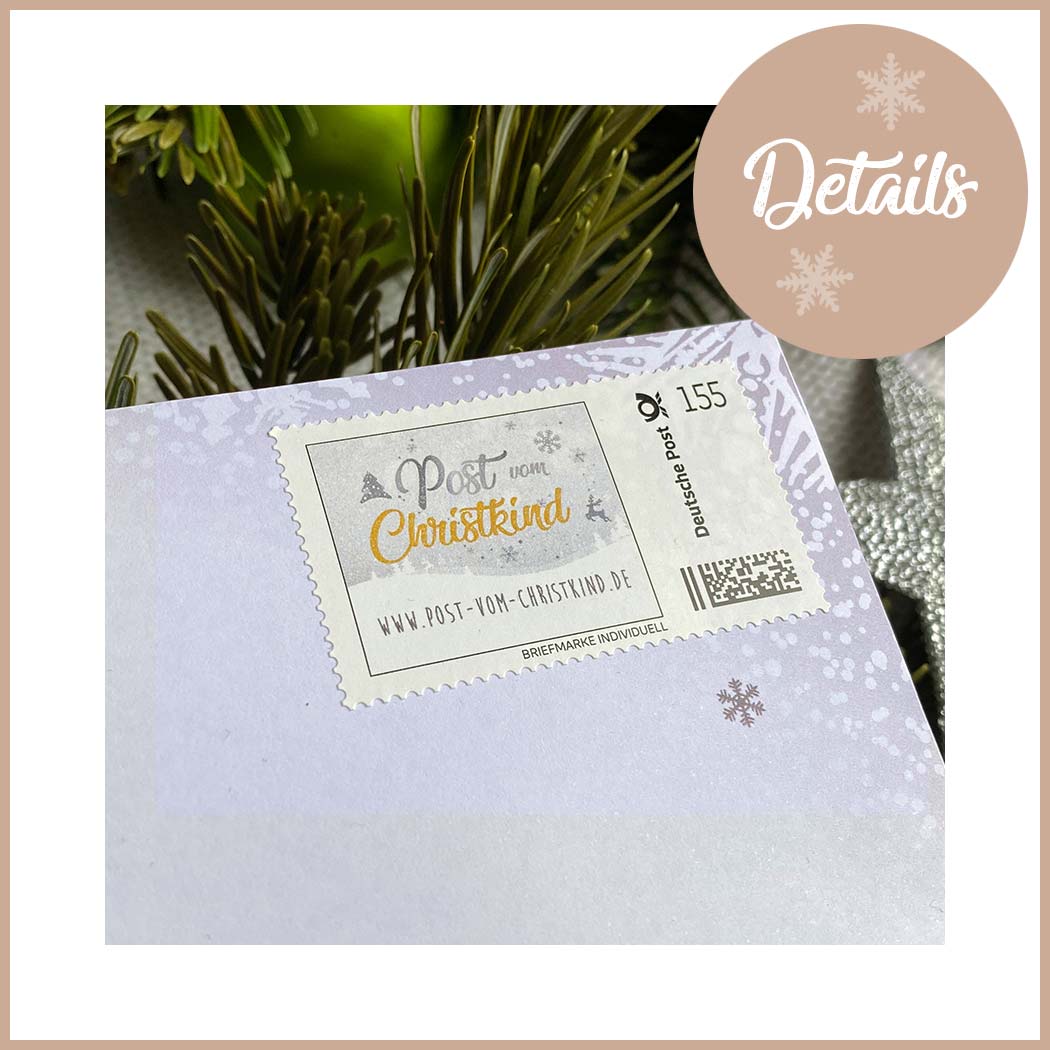 Detail Weihnachtspost